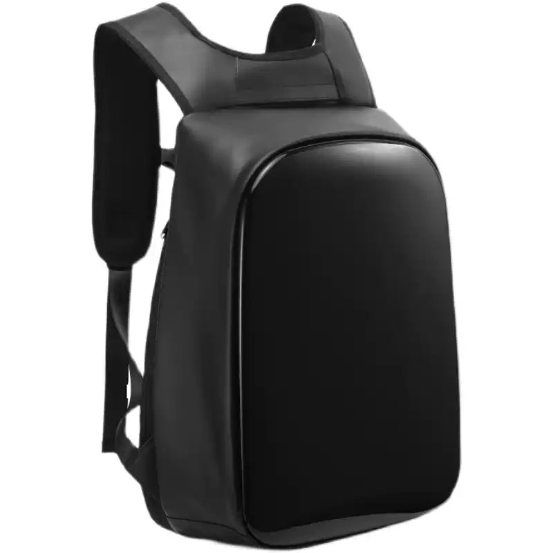 LED Color Scrolling Display Backpack, Customized Gif, Picture and Text, Detachable, Bluetooth App Control, Suitable for Party Club Outdoor Event Bar, Black Backpack
