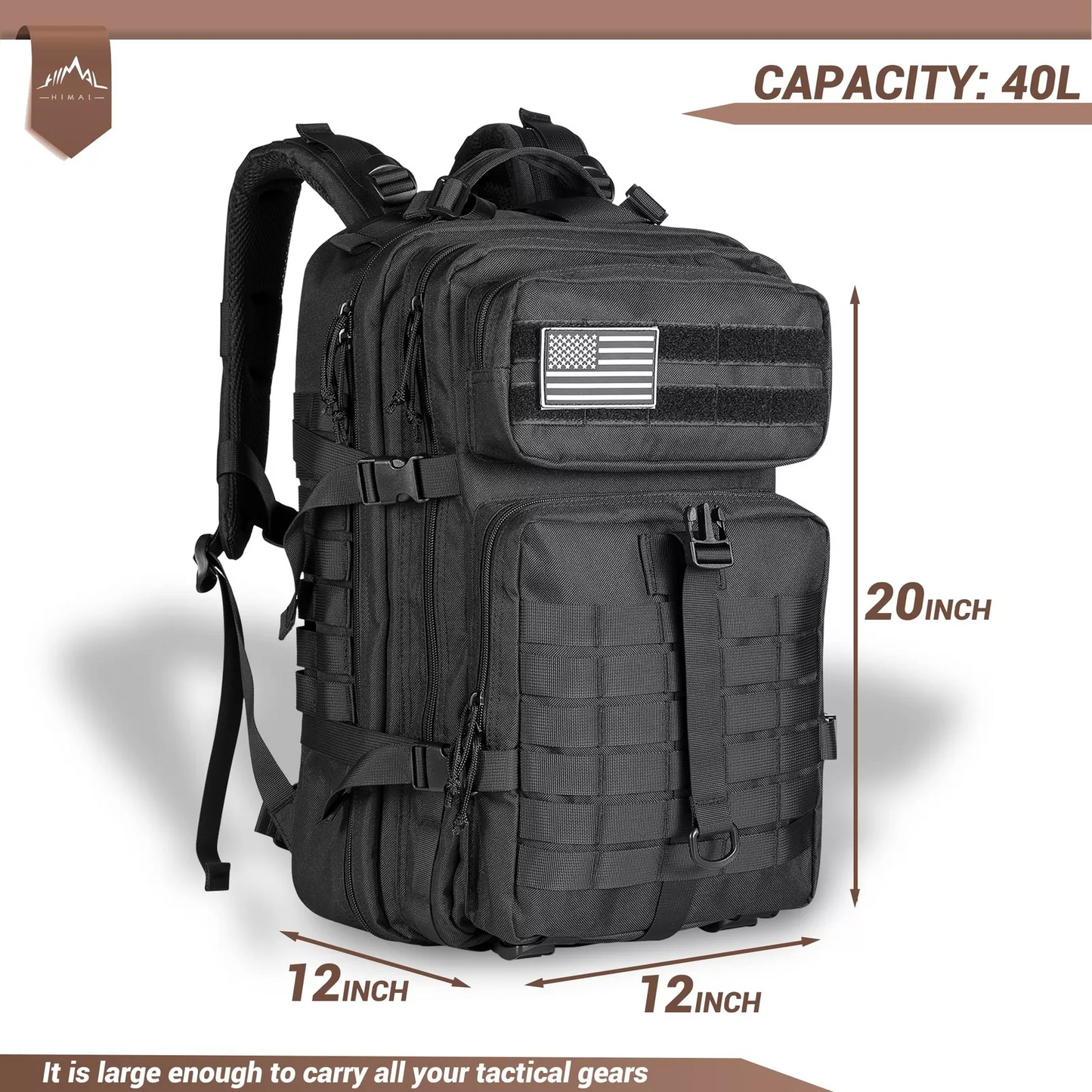 Outdoor Mountaineering Bag 2025 New Camping Backpack with Versatile Design and Durable Construction
