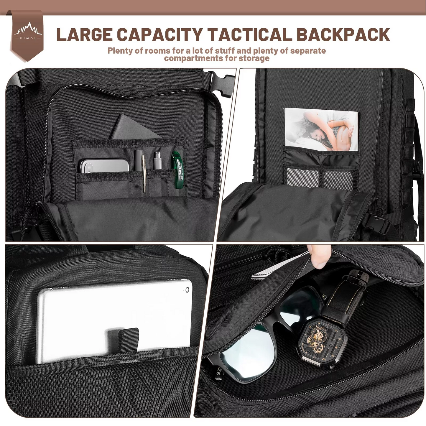 Outdoor Mountaineering Bag 2025 New Camping Backpack with Versatile Design and Durable Construction
