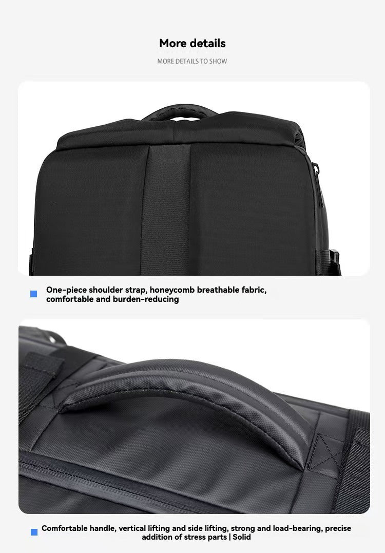 2025 new intelligent LED backpack, men and women's usual backpack, waterproof design, 19-inch large capacity, outdoor commuter computer bag.