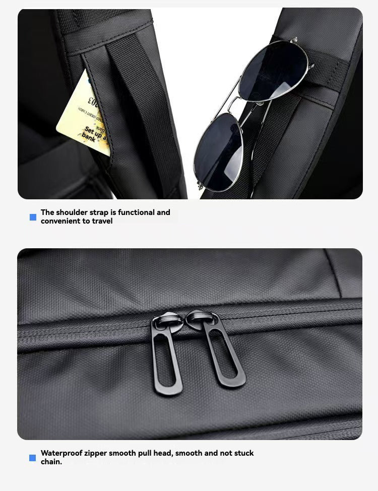 2025 new intelligent LED backpack, men and women's usual backpack, waterproof design, 19-inch large capacity, outdoor commuter computer bag.